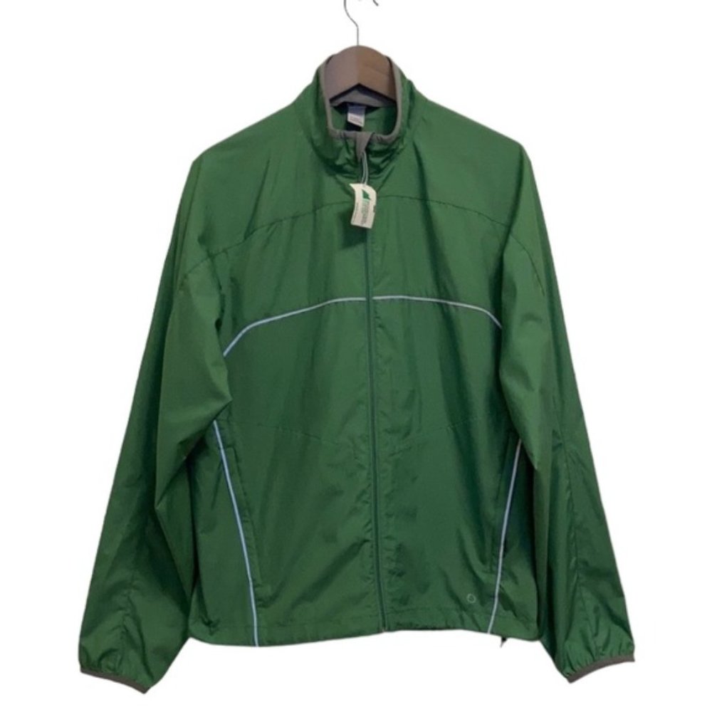 New MEC Green Breeze Jacket Lightweight Reflective